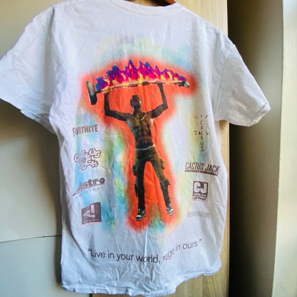 Travis Scott Rage Tee - Picture 2 of 3